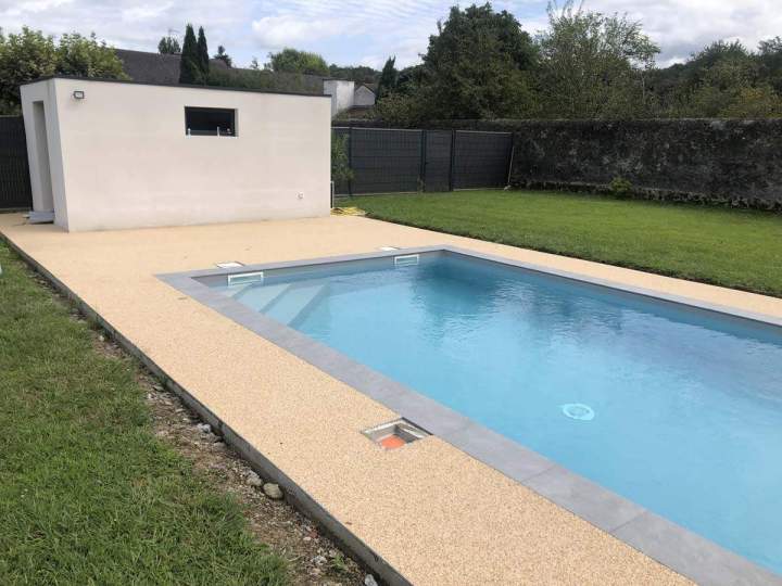 Instalación de alfombra de piedra Pyrénées-Atlantiques