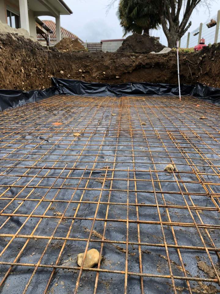 terrassement creuser piscine